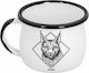 Alpinus Enamel Cup White 280ml