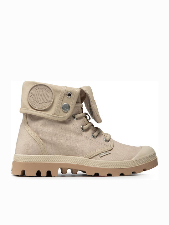Palladium Pampa Baggy Ανδρικά Μποτάκια Μπεζ