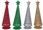 Διακάκης Christmas Decorative Tree Cone Silver