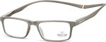 Montana Eyewear MR59 Ochelari de citit +3.00 cu magnet în culoarea Gri MR59 MR59C