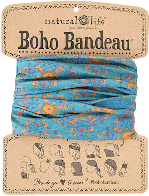 Natural Life Boho Bandeau Hair Band Turquoise