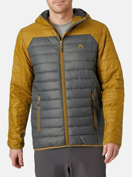 Teta Μπουφάν Puffer Brown / Grey