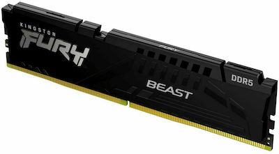 Kingston Fury Beast 16ГБ DDR5 RAM с Скорост 6000 за Настолен компютър