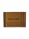 San Lorentzo Entrance Mat made of Coir with Anti-slip Backing SLS802- 5 Brown 40x60cm