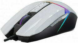 A4Tech W60 Max Безжична RGB Гейминг Мишка Бял
