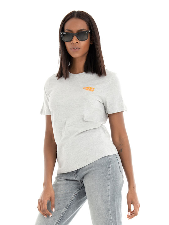 Only Damen T-shirt Gray