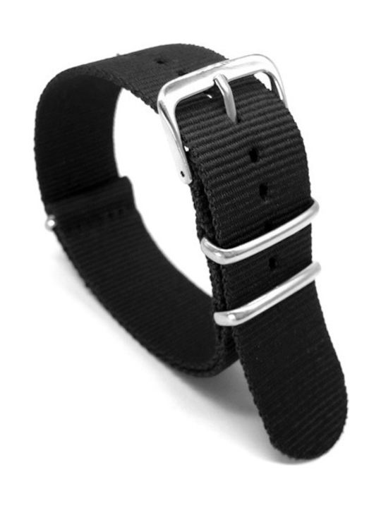Fabric Curea Nato Negru 22mm