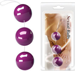 Baile Casual Love Triple Balls Vaginalbälle Purple