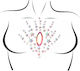 Leg Avenue Juniper Body Jewels Sticker Sexy Αξεσουάρ