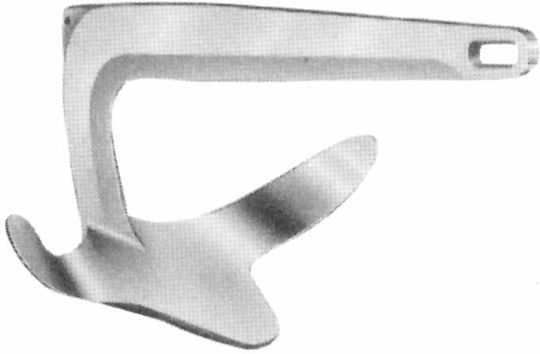 Lalizas Άγκυρα Σκάφους Bruce rostfreier Stahl 7.5kg