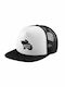 Mama Bear with kid, Adult Soft Trucker Hat with Mesh Black/White (POLYESTER, ADULT, UNISEX, ONE SIZE)