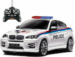 BMW X6 Police Τηλεκατευθυνόμενο Αυτοκίνητο 1:24