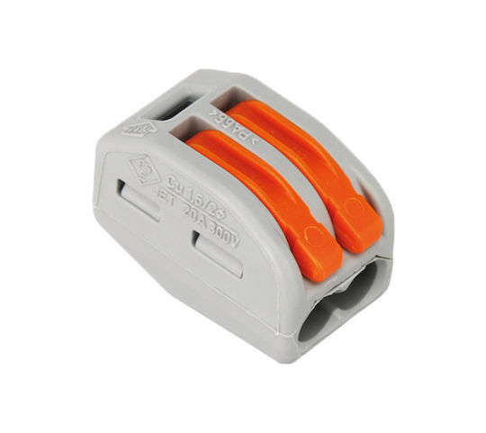 Elmark Κλέμα Ταχείας Σύνδεσης 2 x 0.08-4mm2 max 32A 400V (31021)