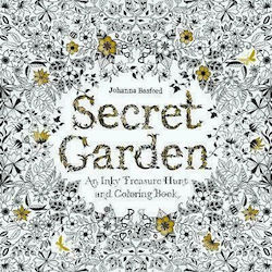 Laurence King Publishing Secret Garden: An Inky Treasure Hunt And Colouring Book