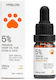 Hempoil Hemp Products (Cbd) Oil for Dogs Έλαιο Κάνναβης CBD 5% με Έλαιο Σολομού 10ml