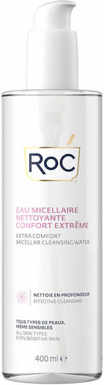 Roc Extra Comfort Micellar Water Micellar Water Makeup Remover Face 400ml