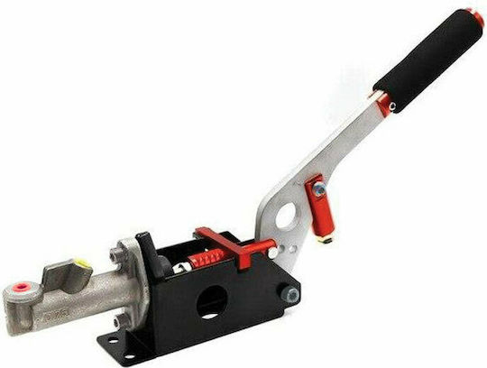 Accesorii interior auto Frână de mână hidraulică pentru mașină, drifting, argintiu/roșu HW-0004
