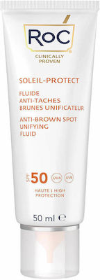 Roc Soleil-Protect Anti-Brown Spot Unifying Fluid Sunscreen Lotion Face SPF50 50ml