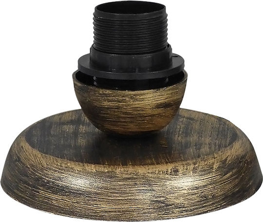 Heronia TLB-07 Dekorative Lampe mit Fassung für E27 Lampe Bronze