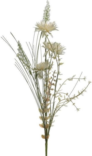 Artificial Decorative White Daisy Branch Inart