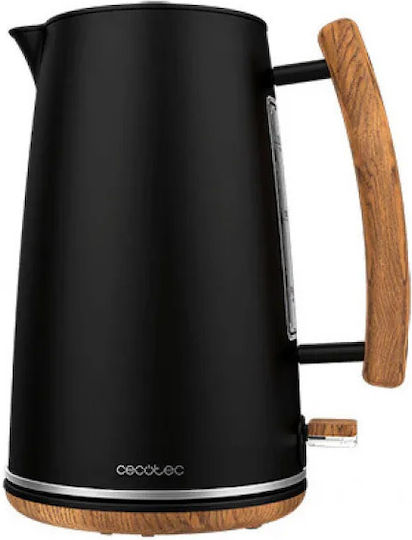 Cecotec Thermosense 400 Kettle 1.7lt 3000W Black Woody