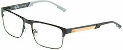 Quiksilver Locksley Men's Prescription Eyeglass Frame Black