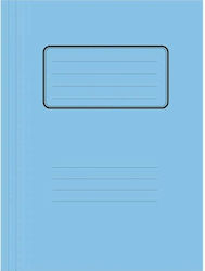 Uni Pap Folder for Paper A4 Blue