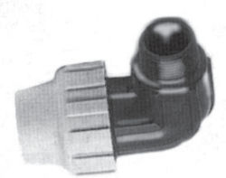 OEM Male threaded corners - F25 - 1'