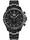 Traser P67 Officer Herrenuhr 46mm Chronograph Batterie mit Schwarz Metallarmband