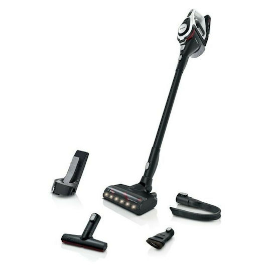 Bosch Επαναφορτιζόμενη Σκούπα Stick 18V Λευκή BBS8214