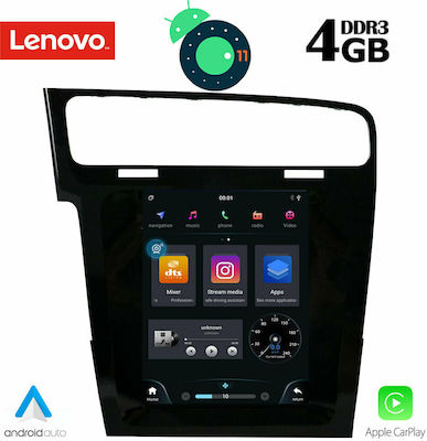Lenovo SSX 9985_GPS Tesla Ηχοσύστημα Αυτοκινήτου για VW Golf 2013-2021 (Bluetooth/USB/WiFi/GPS) με Οθόνη Αφής 9.7"