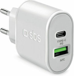 SBS TETRPD20W 20W Wall Adapter