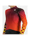 Sportful Rocket Thermal ZLV052 Long Sleeves Cycling Jersey Red