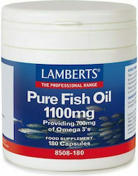 Lamberts Pure Fish Oil 1100mg 180 κάψουλες