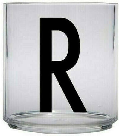 Design Letters R Ποτήρι Νερού Πλαστικό 220ml