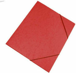Leizer Prespan File Folder with Rubber Band Red 50 Pieces Leizer Prespan File Folder with Rubber Band Red 50 Pieces