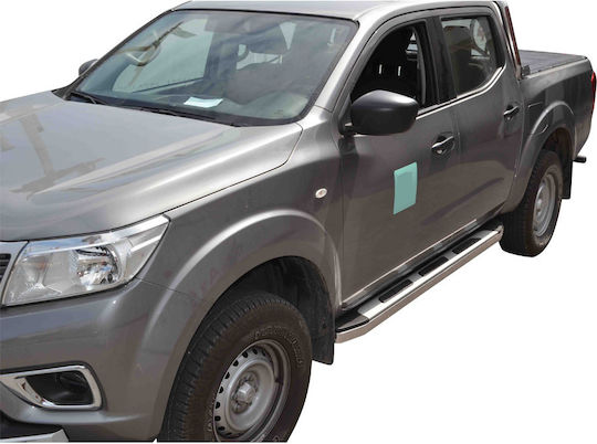 GroupAK 4x4 Car Side Steps for Nissan Navara D23 NP300 2016 2pcs
