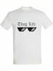 T-shirt Unisex " Thug Life ", Weiß