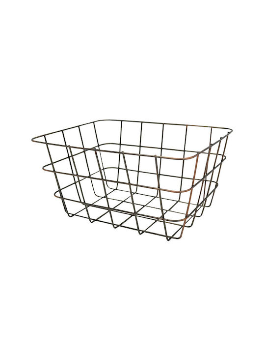 Ankor Fructieră Metalică Neagră 24x18x12cm