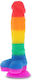 ToyJoy Pride Rainbow Lover Ρεαλιστικό Dildo με Βεντούζα 18cm
