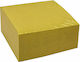 Groovy Sticky Notes Post-it Notes Pad Cube Yellow 5.1x5.1cm