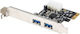 Lanberg Κарта PCIe в 2 порта USB 3.1