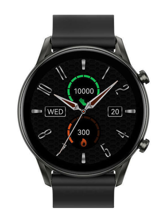 Haylou RT2 LS10 46mm Smartwatch με Παλμογράφο (Μαύρο)