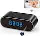 Hidden Camera WiFi Clock 1080p