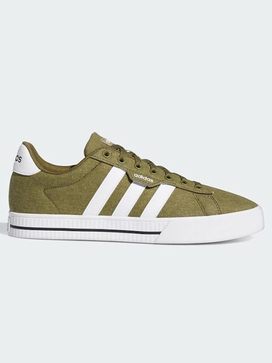 Adidas Daily 3.0 Ανδρικά Sneakers Focus Olive / Cloud White / Core Black