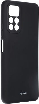 Roar Colorful Jelly Задна корица Силикон Черен (Poco M4 Pro)