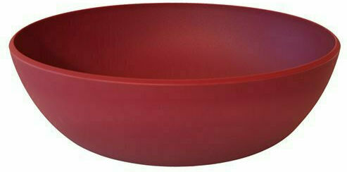 Ready Plastic Salad Bowl Red 23x20x8.3cm 6pcs
