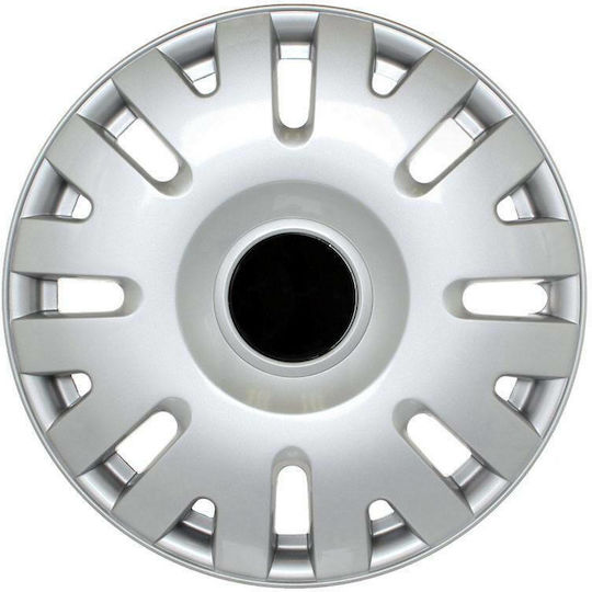 Auto Gs Set Capace De Roți Auto KT-1002 4 Bucăți 15 Argintii
