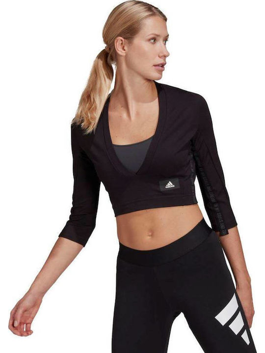 adidas Sportswear Mission Victory Μπλούζα Μαύρη