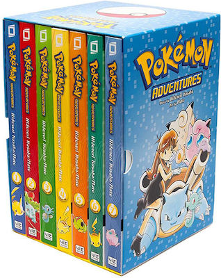 Pokemon Adventures Red & Blue Box Set, Volumes 1-7